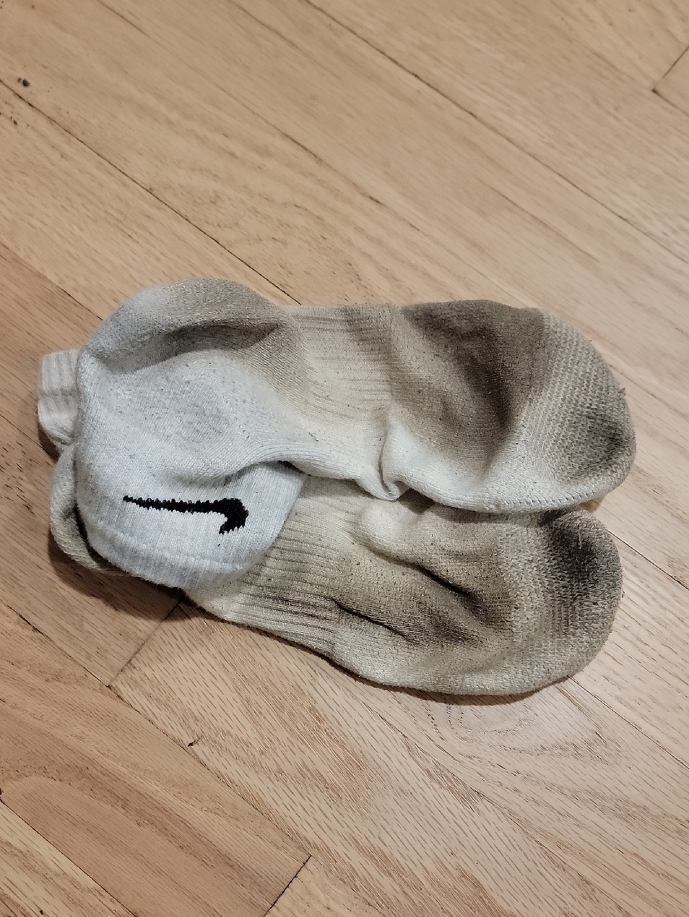 Well Loved And Super Worn Nike Crew Socks